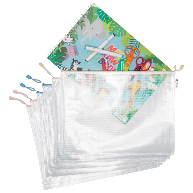 Etui pvc sa zipom A3 Tarifold(Djois)509030 pastel sortirano Cijena