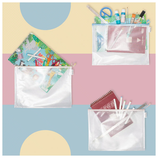 Etui pvc sa zipom A3 Tarifold(Djois)509030 pastel sortirano Cijena
