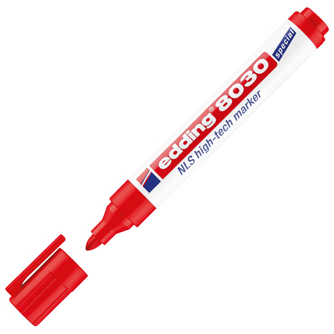 Marker permanentni NLS high-tech Edding 8030 crveni Cijena