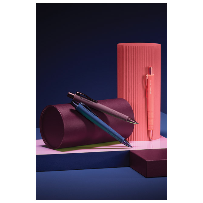 Olovka kemijska gumirana Poly Ball Urban XB Faber Castell 241125 coral Cijena