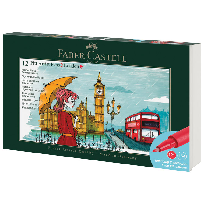 Set Pitt artist pen pk12 London Faber Castell 267137 sortirano Cijena