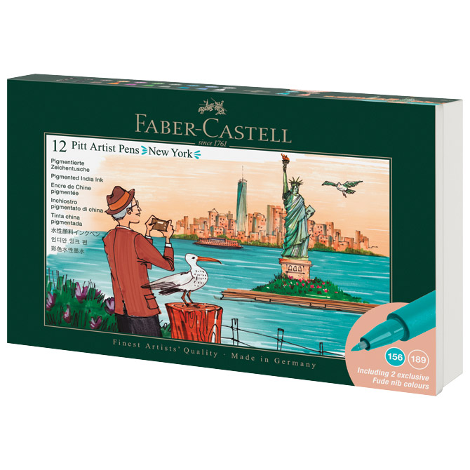 Set Pitt artist pen pk12 New York Faber Castell 267135 sortirano Cijena
