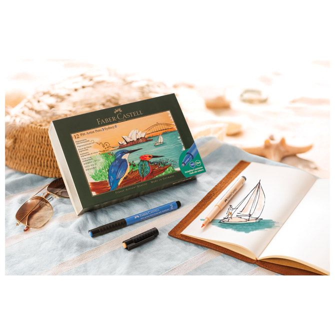 Set Pitt artist pen pk12 Sydney Faber Castell 267138 sortirano Cijena