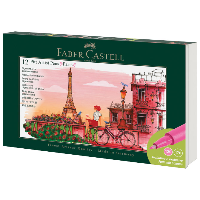 Set Pitt artist pen pk12 Paris Faber Castell 267136 sortirano Cijena