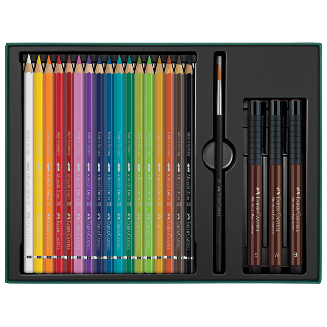 Set Albrecht Dürer & Pitt artist pen pk21 Faber Castell 217552 sortirano Cijena