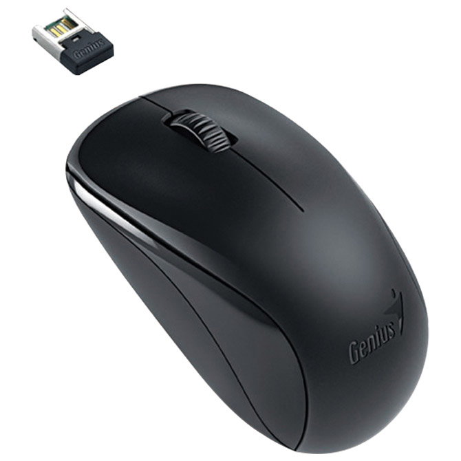 Miš usb 3tipke laserski bežični NX-7000 Genius crni Cijena