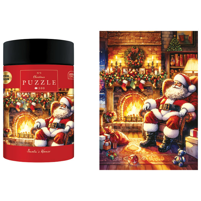 Puzzle 500 kom tuba Christmas “Santa`s House” Interdruk Cijena