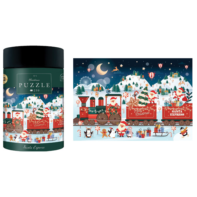 Puzzle 250 kom tuba Christmas “Santa Express” Interdruk Cijena
