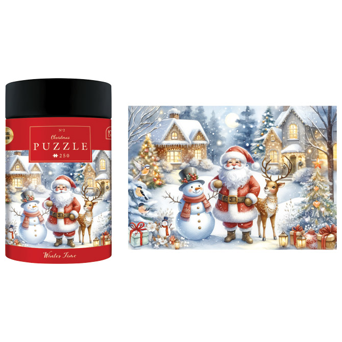 Puzzle 250 kom tuba Christmas “Winter Time” Interdruk Cijena