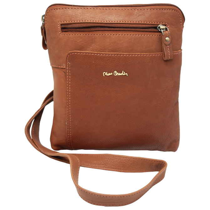 Torba kožna (na rame) Pierre Cardin 10423TILAK112 smeđa Cijena