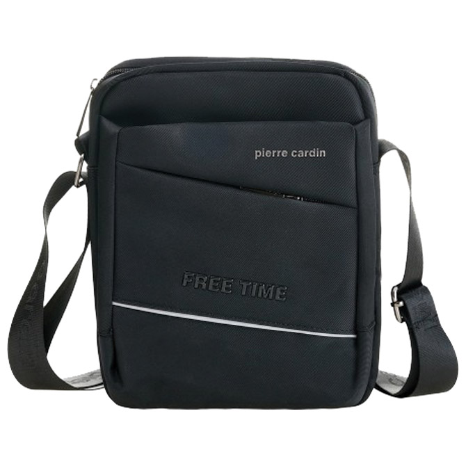 Torba na rame unisex Pierre Cardin 1711 crna Cijena