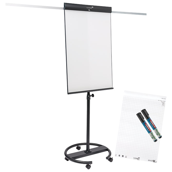 Stalak flipchart+bijela ploča mobilni 68x107cm Sketch Pro Legamaster 7-153610 crni Cijena