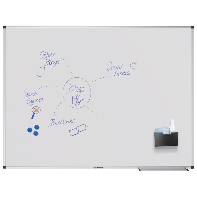 Ploča magnetna  120x90 cm aluminijski okvir Unite Plus Legamaster 7-108254 bijela Cijena