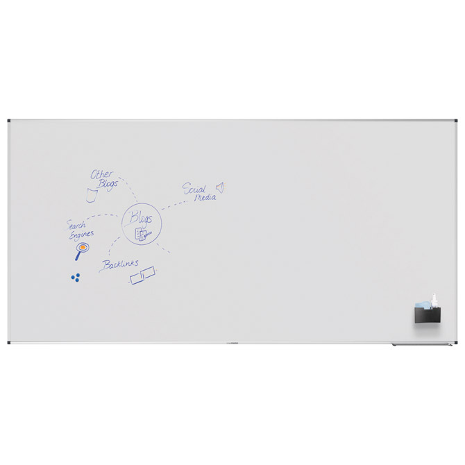Ploča magnetna 240x120cm aluminijski okvir Unite Plus Legamaster 7-108276 bijela Cijena