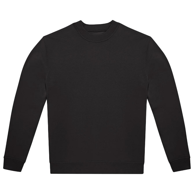 Majica dugi rukavi B&C ID.332 Crew 280g crna 3XL Cijena