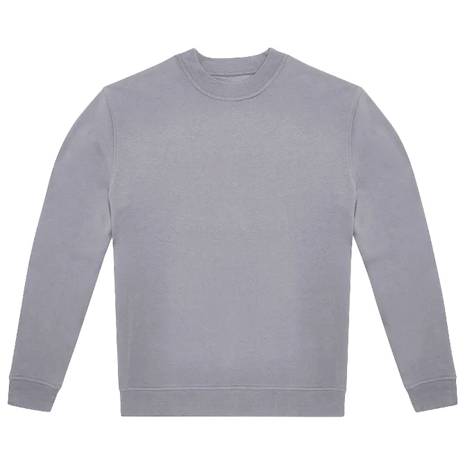 Majica dugi rukavi B&C ID.332 Crew 280g svijetlosiva XL Cijena