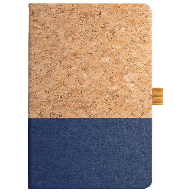 Notes A5 crte 96L šamoa crte pluto i tkanina Stricker KLEE 93277104 plavi Cijena