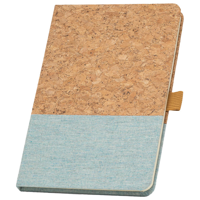 Notes A5 crte 96L šamoa crte pluto i tkanina Stricker KLEE 93277124 svijetlo plavi Cijena