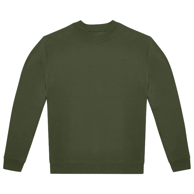 Majica dugi rukavi B&C ID.332 Crew 280g maslinasto zelena M Cijena