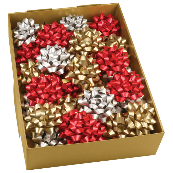 Mašna ukrasna samoljepljiva 80mm Dallas Prasent 71930-099 sortirano Cijena