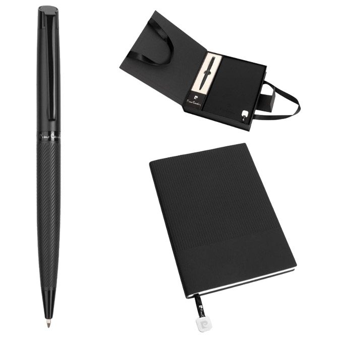 Set Notes A5 Chantal+Ol.kem.Denise Pierre Cardin B4016700IP3 crna Cijena