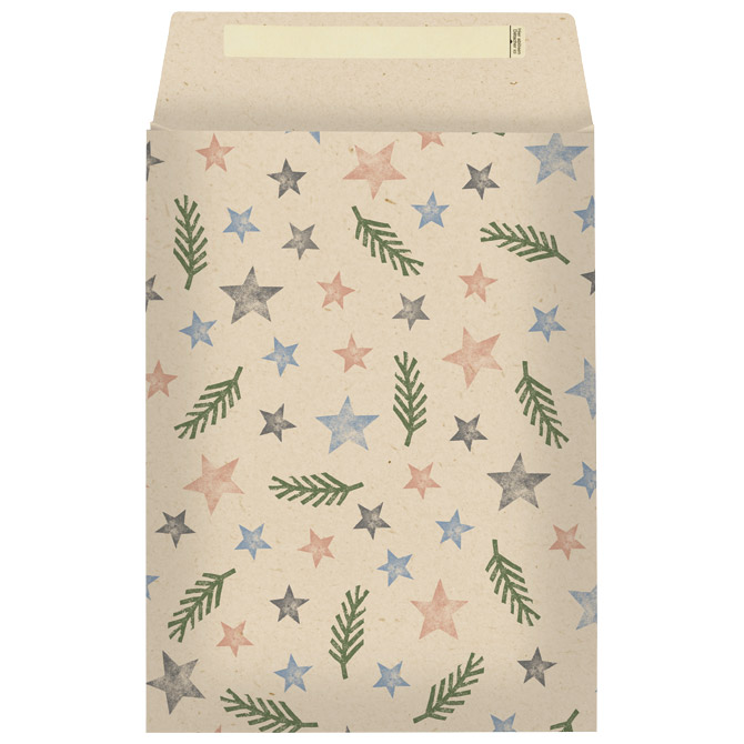 Vrećice-kuverte ukrasne strip novogodišnje 22x5x30cm pk10 Stewo 5260 40 Cijena