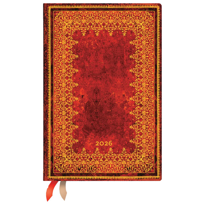 Planer dnevni 2026-9,5x14cm-mini s gumicom Foiled Paperblanks DE0721-1 Cijena