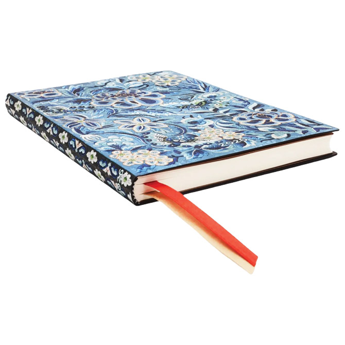 Planer tjedni 2026-12,5x17,5cm-midi horizontalni s gumicom Blue Willow Flexi Paperblanks FE0836 Cijena