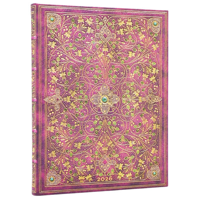 Planer tjedni 2026-18x23cm-ultra horizontalni s gum. Diamond Jubilee Paperblanks DE0799-0 Cijena