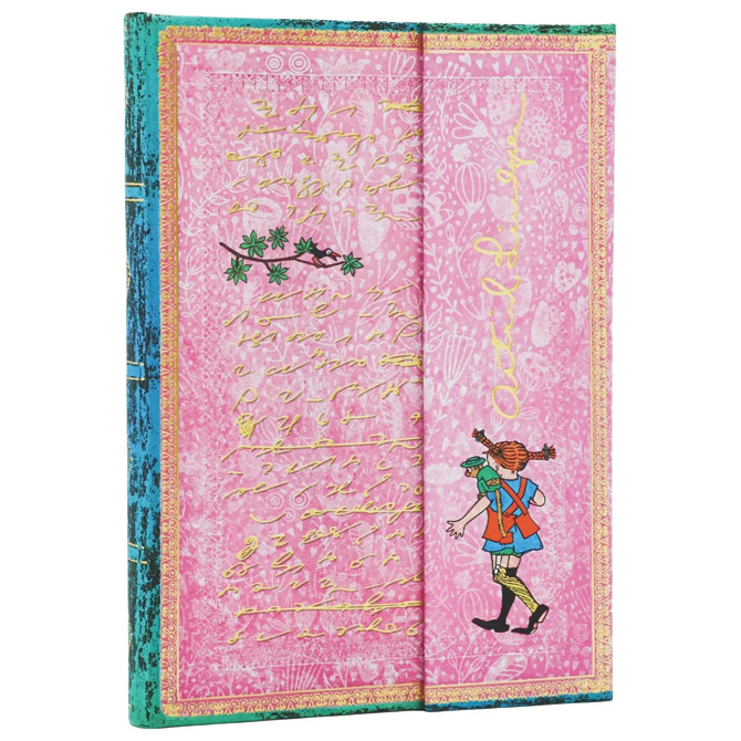 Notes 12,5x18cm-midi crte  72L magnet Pippi Longstocking Paperblanks  PB1327-4 Cijena