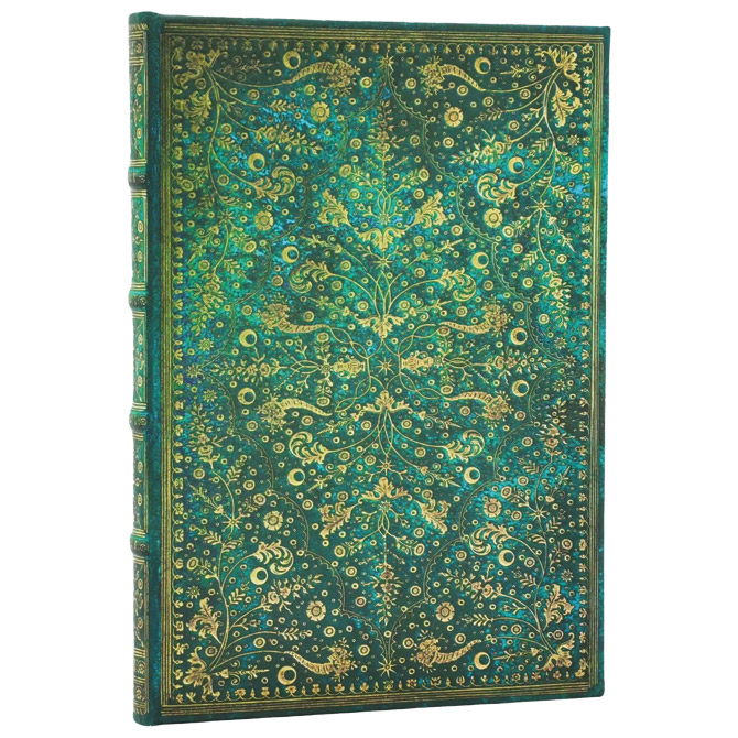 Notes 12x18cm-midi crte 72L s gumicom Emerald Flower  Paperblanks PB1315-1 Cijena