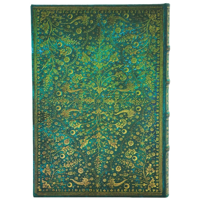 Notes 12x18cm-midi crte 72L s gumicom Emerald Flower  Paperblanks PB1315-1 Cijena