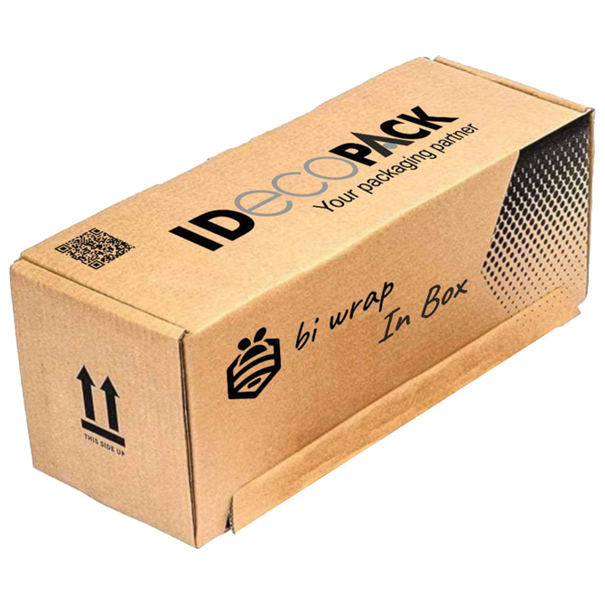 Papir omotni saćasti rola 80g 38cmx50m “bi wrap box” smeđi - u kutiji Cijena