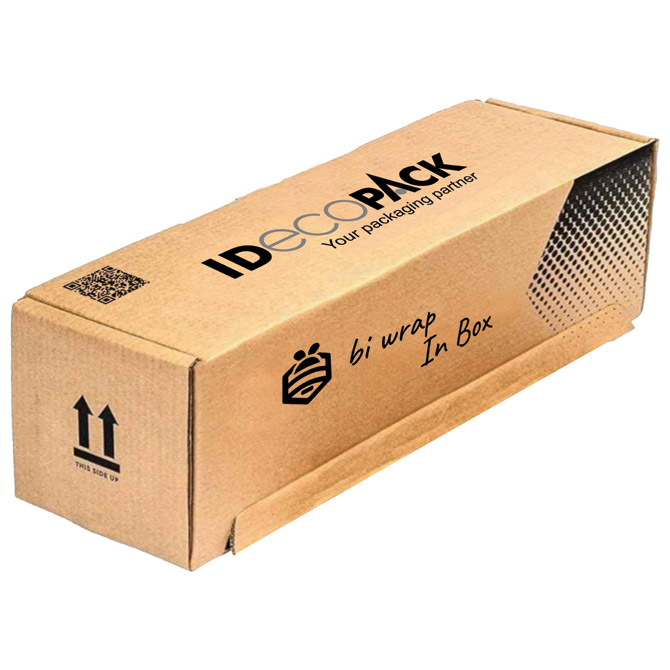 Papir omotni saćasti rola 80g 50cmx50m “bi wrap box” smeđi - u kutiji Cijena