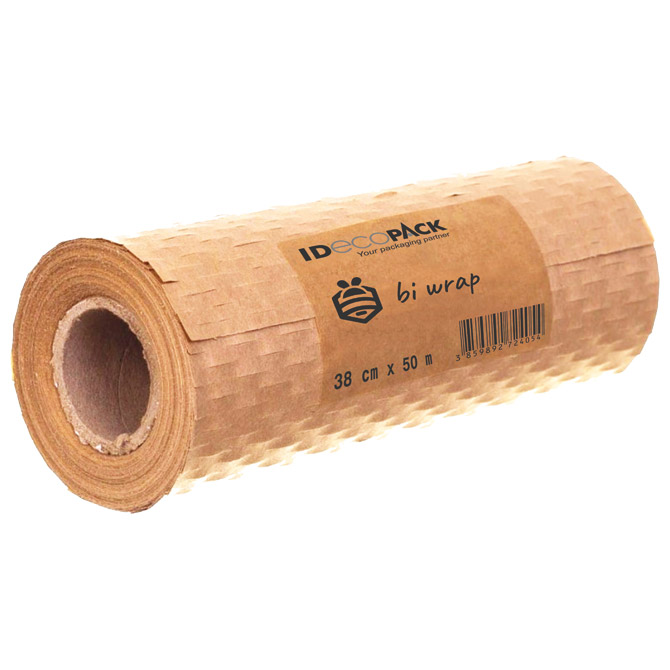Papir omotni saćasti rola 80g 38cmx50m “bi wrap box” smeđi - dopuna Cijena