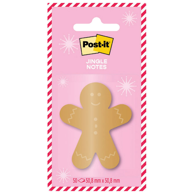 Blok samoljepljiv Božićni motivi  48.2x48.2mm 50L Post-it EMHOL25-JN 3M.sortirano blister Cijena