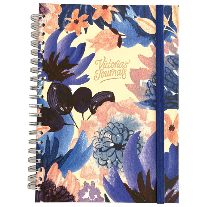 Blok kolegij A4 crte 120L s gumicom Floral Marker 2436 Cijena