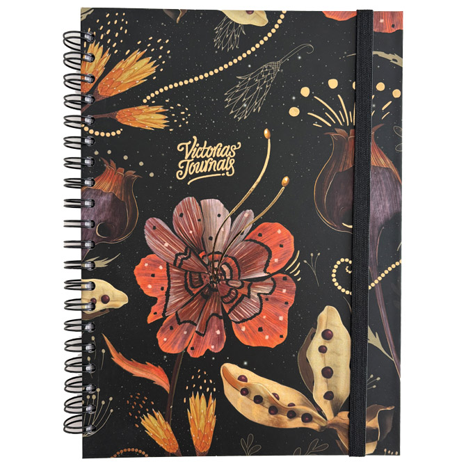 Blok kolegij A4 crte 120L s gumicom Black/Gold Marker 2437 Cijena