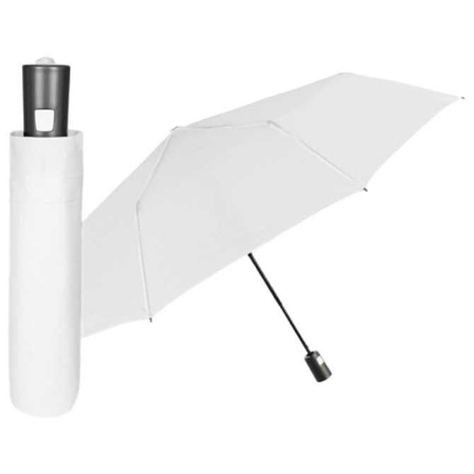 Kišobran automatik sklopivi s gum.drškom Promo Perletti 96008-04 bijeli Cijena