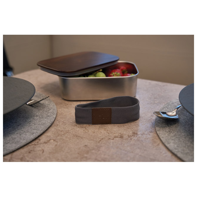 Kutija za ručak MoLu Puerto Banus 3984 metalna s drvenim poklopcem Cijena