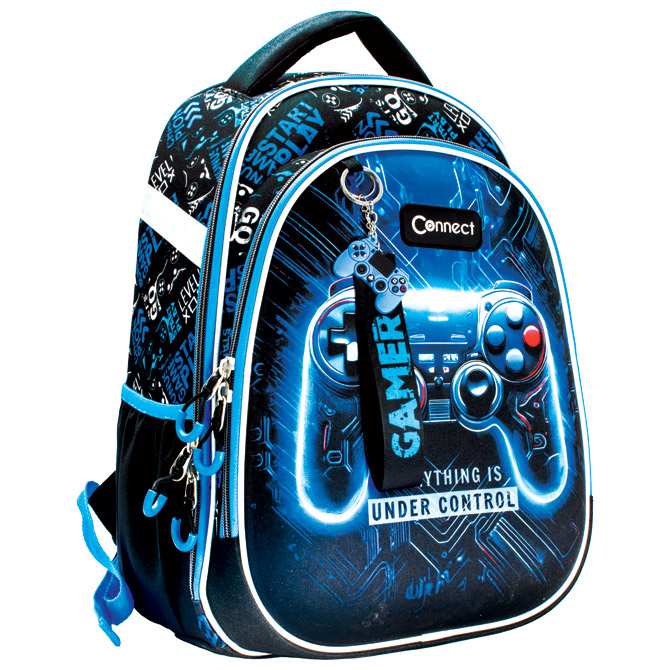 Ruksak školski anatomski lagan XT Gamer Blue 26.Connect Cijena