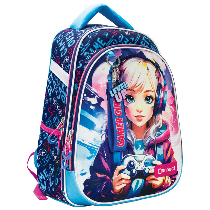 Ruksak školski anatomski lagan XT Gamer Girl 26.Connect Cijena