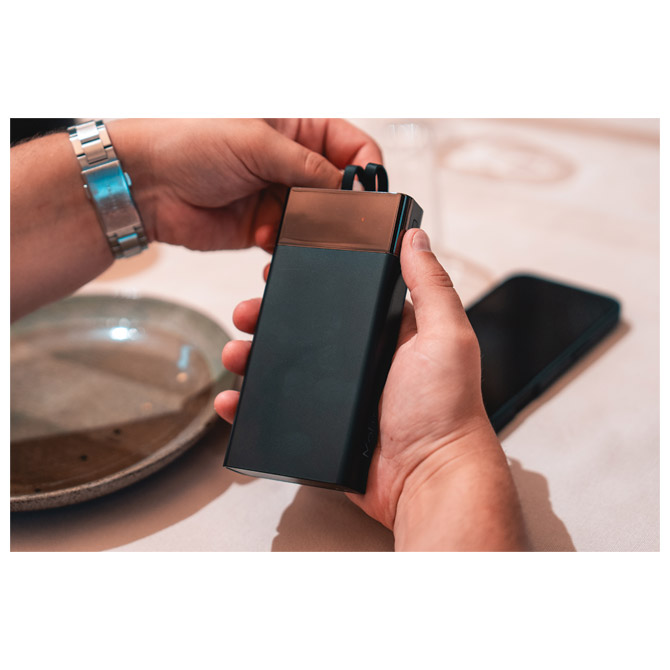 Punjač Powerbank 20000 mAh s funkcijom brzog punjenja MoLu Marbella 3982-03 crni Cijena