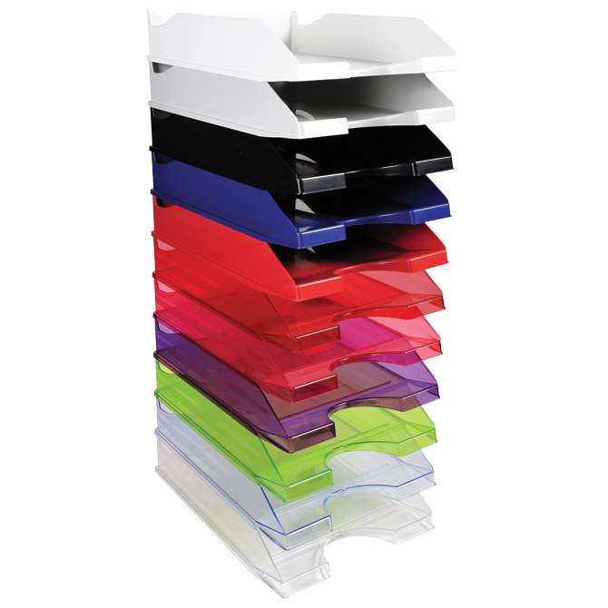 Ladica za spise Ecotray 123014D Fornax crna Cijena