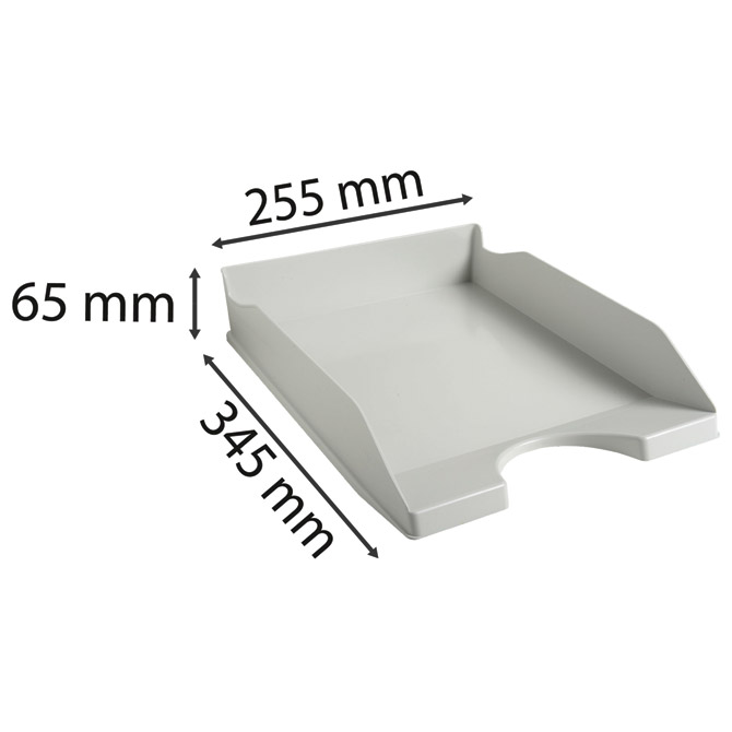 Ladica za spise Ecotray 12306D Fornax siva/bež Cijena