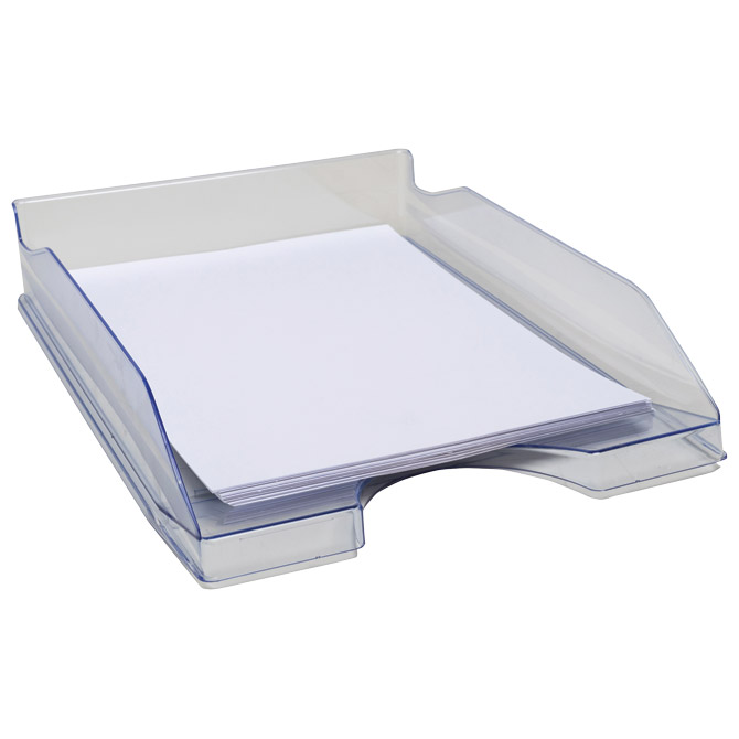 Ladica za spise Ecotray 12310D Fornax prozirno plava Cijena