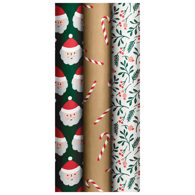 Papir ukrasni rola 70x1000cm  Xmas novogodišnji Stewo 1639 99 Cijena