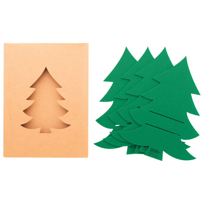 Držač za pribor za jelo od filca Anda AP845192-07 pk4 oblik bor zeleni Cijena