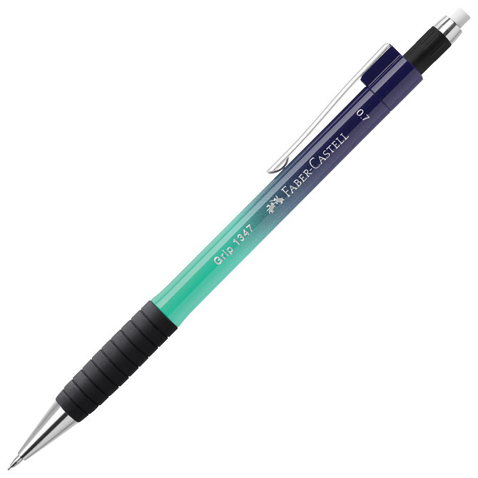 Olovka tehnička 0,7 mm grip 1347 Flow Faber Castell 134702 tirkizno-plava Cijena