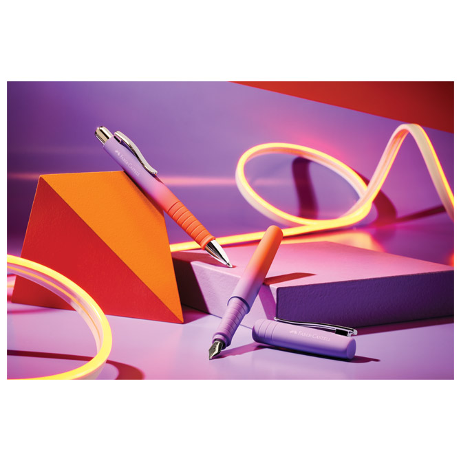 Nalivpero Poly (M) Flow Faber Castell 241019 crveno-ljubičasto Cijena